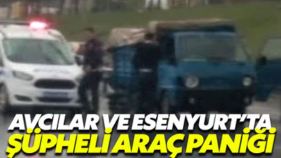 İstanbul’da şüpheli araç alarmı