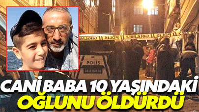 Cani baba 10 yaşındaki oğlunu öldürdü