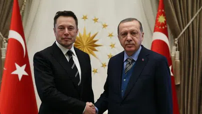 Erdoğan, Tesla'nın patronu ile Beştepede görüştü