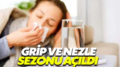Grip ve nezle mevsimi açıldı