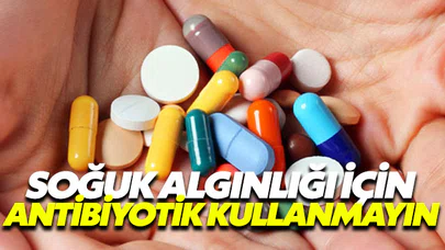 Soğuk algınlığıyla mücadelede antibiyotikten vazgeçin