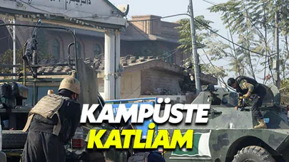 Pakistan'da teröristler üniversiteye saldırdı
