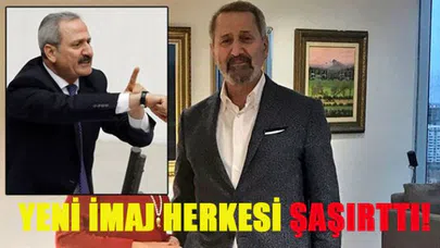 Zafer Çağlayan'ın yeni imajı görenleri şaşırttı