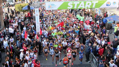65 bin katılımcıyla Mersin Maratonu koşuldu