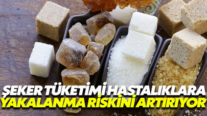 Şeker tükettikçe hastalıklarla karşılaşma ihtimalimiz artıyor