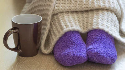 Hamilelik döneminde ayaklarınızı sıcak tutmaya özen gösterin