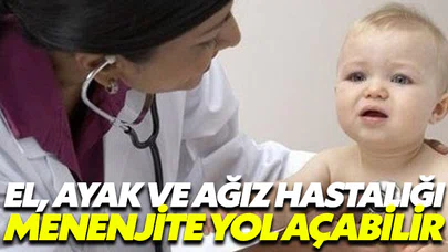 El ayak ağız hastalığı menenjite yol açabilir