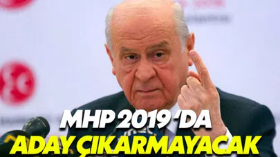 Bahçeli, 2019 seçimlerinde yokum dedi
