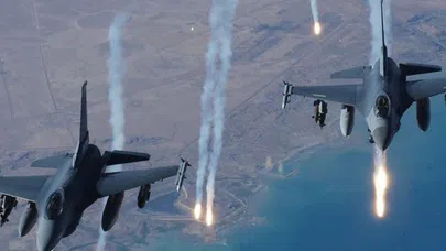 Terörist mevzileri hallaç pamuğu gibi atılıyor