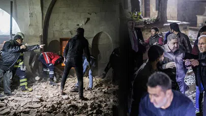 Teröristlerin attığı roket Kilis’te camiye isabet etti