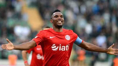 Konyaspor, Samuel Eto'o ile anlaşma sağladı