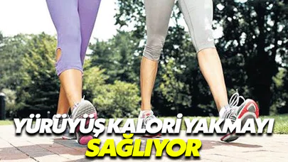 Masaj yerine yürüyüş daha çok kalori yakılmasını sağlıyor