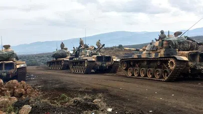 Zeytin Dalı Harekatı'nın 21'inci gününde terör hedefleri havadan vuruldu