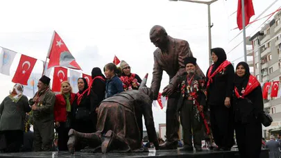 Kurtuluş Savaşı'nın Fatma Onbaşı'sına Tarsus'da vefa anıtı