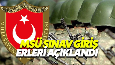 Msü Sınav Giriş Yerleri Açıklandı