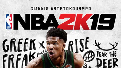 NBA 2K19 kapak yıldızı Giannis Antetokounmpo