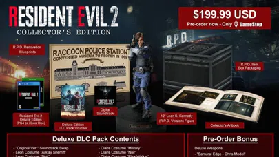 Resident Evil 2 koleksiyoncu sürümü tanıtıldı