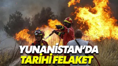 Yunanistan'daki yangın faciasında bilanço ağır