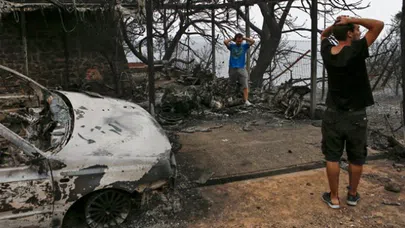 Atina yangınlarında kundaklama şüphesi