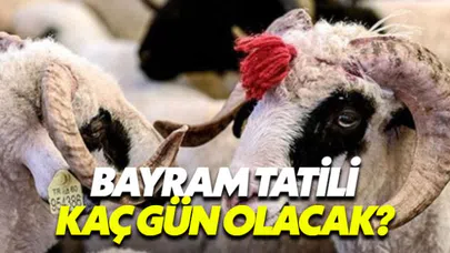 Kurban Bayramı tatili hangi gün başlıyor 2018?