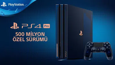 PS4 Pro 500 milyon özel sürümü duyuruldu