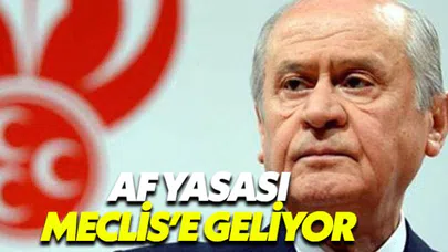 Kader mahkumları af yasası taslağı Meclis'e geliyor