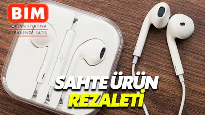 BİM'den alınan iPhone aksesuarları sahte çıktı