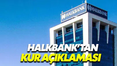 3.72 TL'den dolar satan Halkbank'tan açıklama geldi