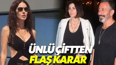 Cem Yılmaz Defne Samyeli çiftinden flaş karar