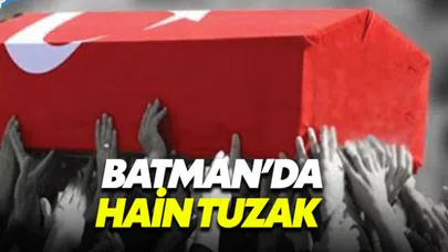 Batman'da hain tuzak şehit ve yaralılar var