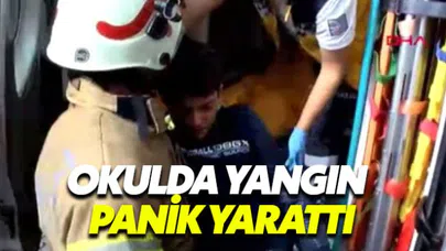 İstanbul Şirinevler'de okul yangını