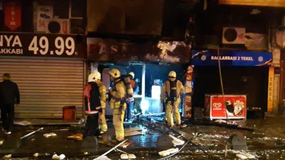 Bahçelievler'deki patlamada bir lokanta kullanılamaz hale geldi