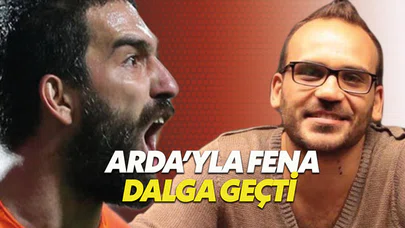 Gürgen Öz çektiği videoyla Arda Turan ile dalga geçti