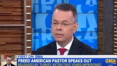 Papaz Brunson Türkiye'deki cezaevi günlerini anlattı