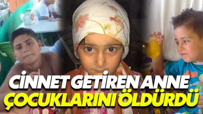 Çocuklarını öldürüp intihar girişiminde bulundu