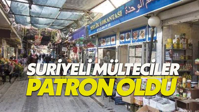 Suriyeliler önce işçi oldu şimdi de patron