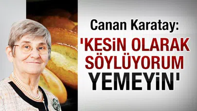 Karatay'dan ekmek ile ilgili çarpıcı açıklama Morfin gibi bağımlılık yapıyor