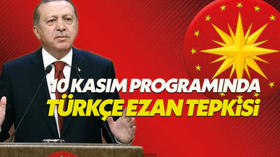 Erdoğan: Türkçe ezanı sadece biz anlarız