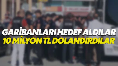 Gariban vatandaşı hedef alan emlak dolandırıcıları yakalandı