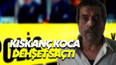 Kıskançlık krizine girdi eşini boğazından bıçakladı