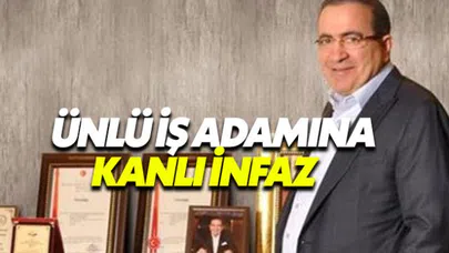 Ünlü iş insanına tek kurşun - Ali Rıza Gültekin kimdir nerelidir neden öldürüldü?