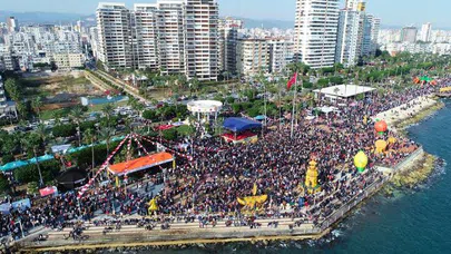 Mersin narenciye renklerine büründü