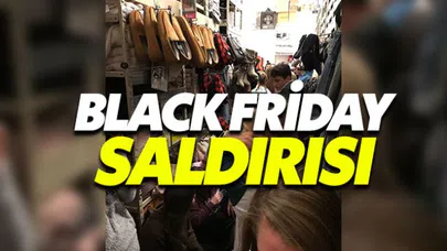 Black Friday çılgınlığına silahlı saldırı