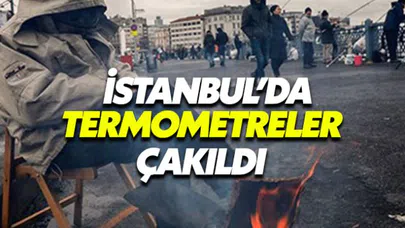 İstanbul'da termometreler çakıldı kar ne zaman yağacak?