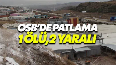 Tıbbi gaz dolum tesisinde patlama: 1 işçi öldü, 2 işçi yaralandı