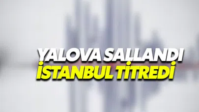 Yalova Çınarcık depremi öncü deprem mi?