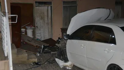 Borcunu ödemedi diye arabasını havaya uçurdular