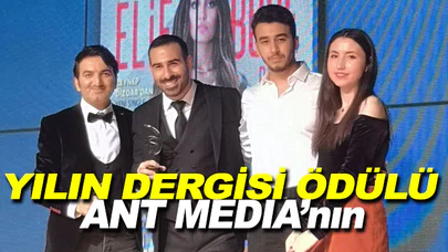 Arif Antlı'nın Dergisi Ant Media'ya ALTIN 61 ödülü