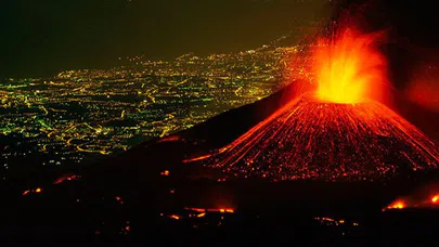 Etna Yanardağı 4,8 büyüklüğüne kadar çıkan depremlere neden oldu