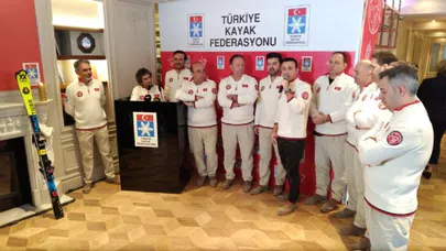 Senkronize Kayak Milli Takımı yeniden bir araya geldi